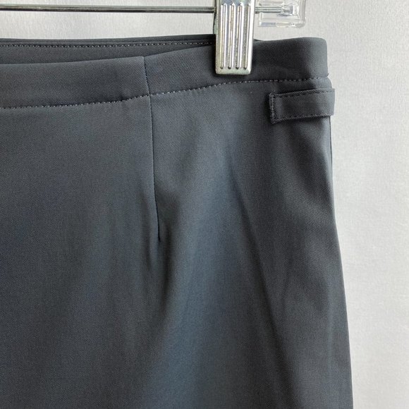 NWT Boat Bum Skort Liquid Yacht Wear sz 8 Asphalt Gray Skirt - Picture 8 of 8